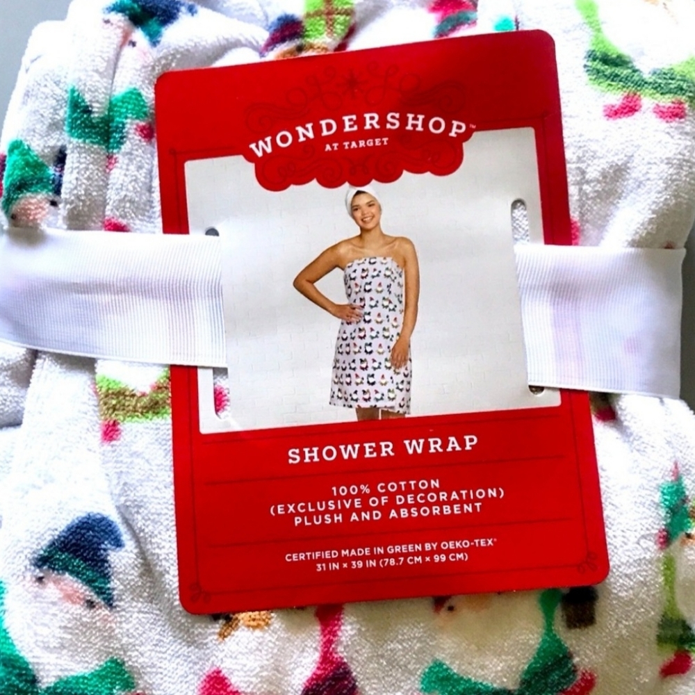 Gnome Shower Towel Wrap